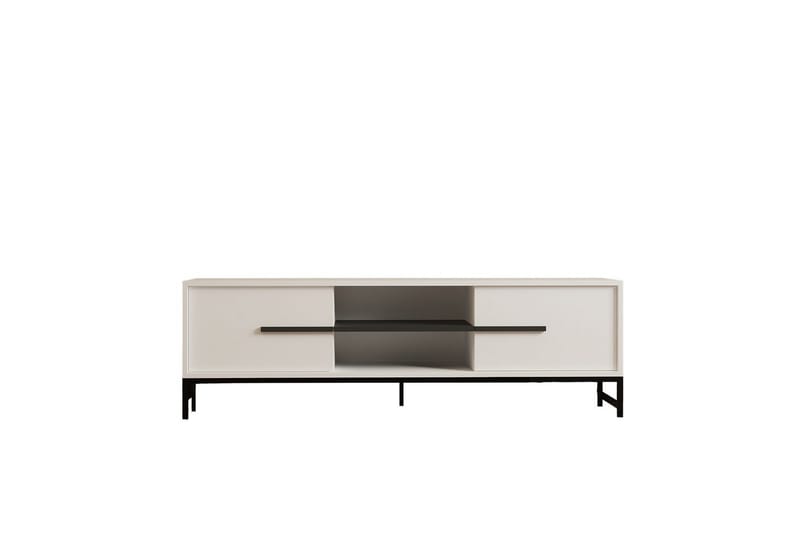 Mono tv-bænk 160 cm - Hvid - Møbler - TV borde & mediemøbler - TV-borde