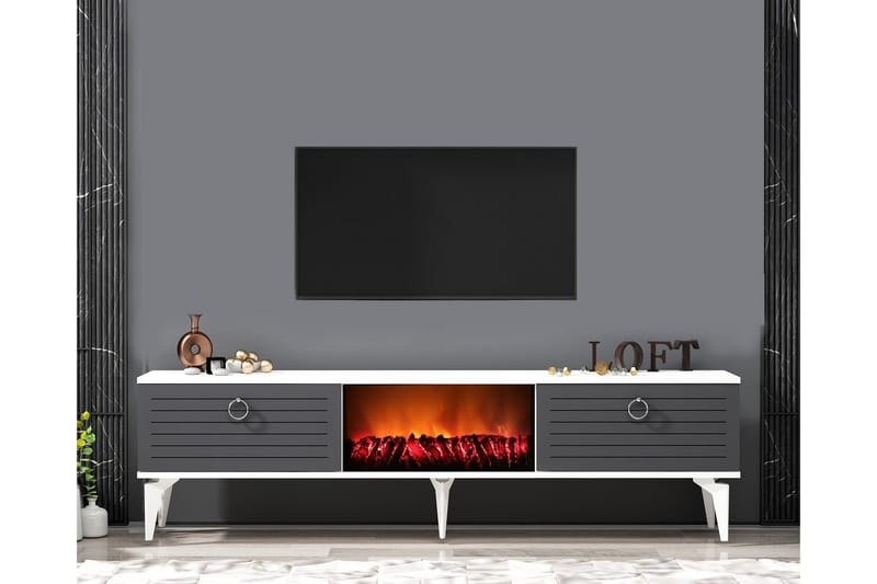 Mula TV-Bord 150 cm - Antracit - TV-borde