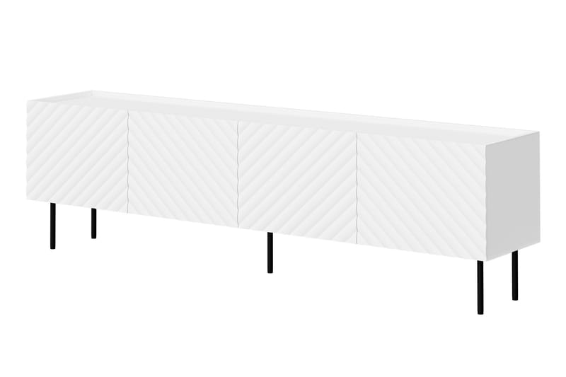 Munkedal Tv-bord 200 cm, Hvid