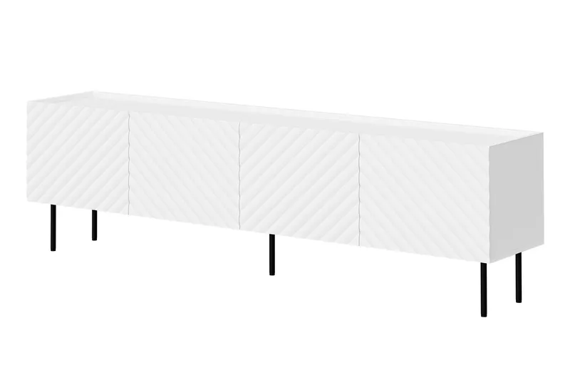 Munkedal Tv-bord 200 cm - Hvid - Møbler - TV borde & mediemøbler - TV-borde