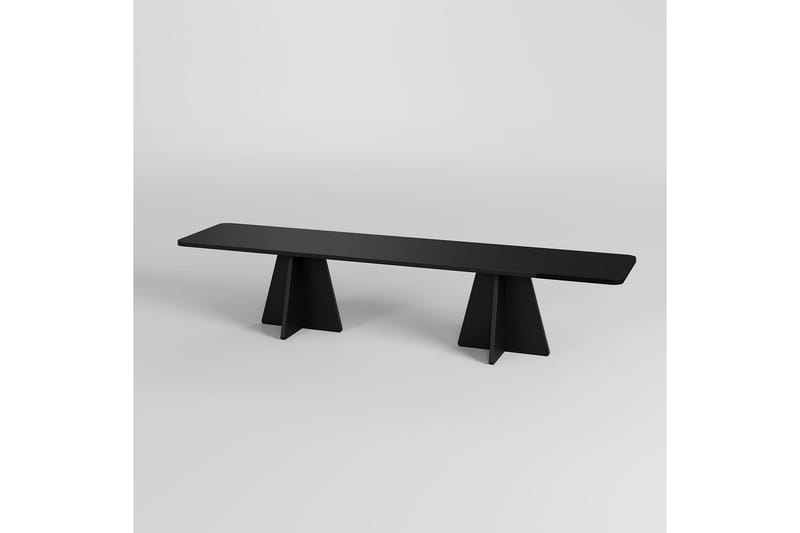 Munne Tv-bænk 180 cm, Sort