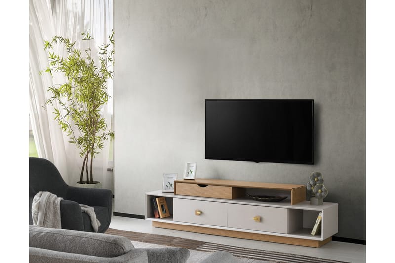 Namio TV-Bord 180 cm - Brun - TV-borde