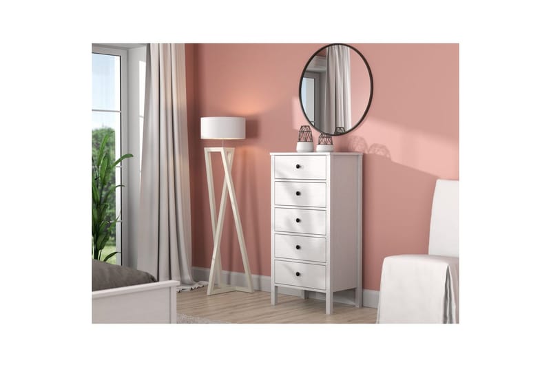 Navric TV-skab 58 cm - Natur/Hvid - Møbler - TV borde & mediemøbler - TV-skab