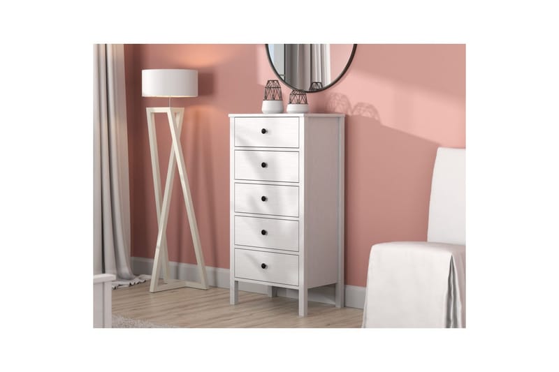 Navric TV-skab 58 cm - Natur/Hvid - Møbler - TV borde & mediemøbler - TV-skab