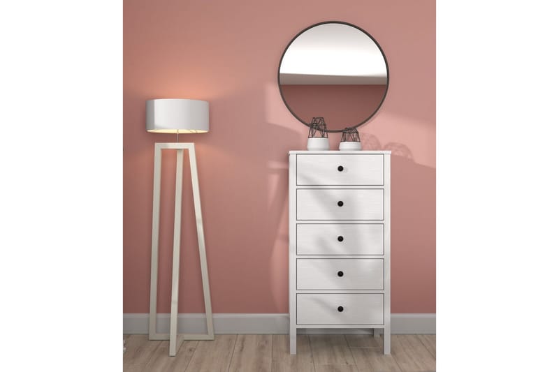 Navric TV-skab 58 cm - Natur/Hvid - Møbler - TV borde & mediemøbler - TV-skab