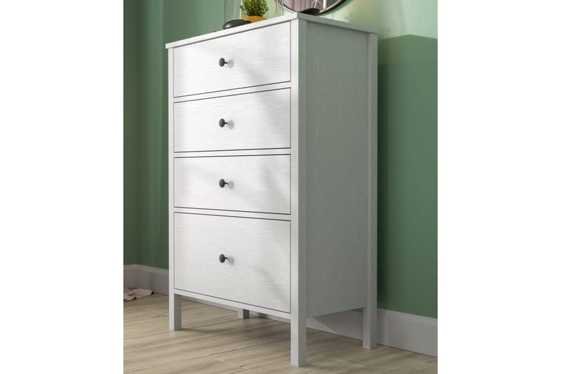 Navric TV-skab 77 cm - Natur/Hvid - Opbevaring - Opbevaringsmøbler - Kommode - Entrékommode
