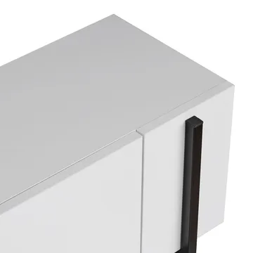 Nexus TV-bænk 180 cm - Wood Black og Black - Møbler - TV borde & mediemøbler - TV-borde