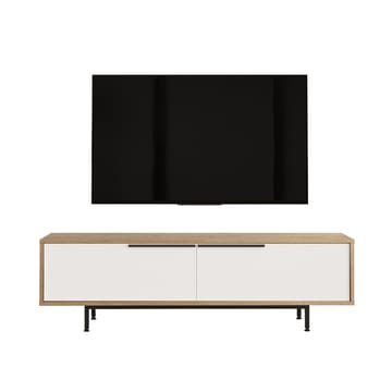 Nilena TV-bænk 160x45,1x35,5 cm - eg, hvid - Møbler - TV borde & mediemøbler - TV-borde