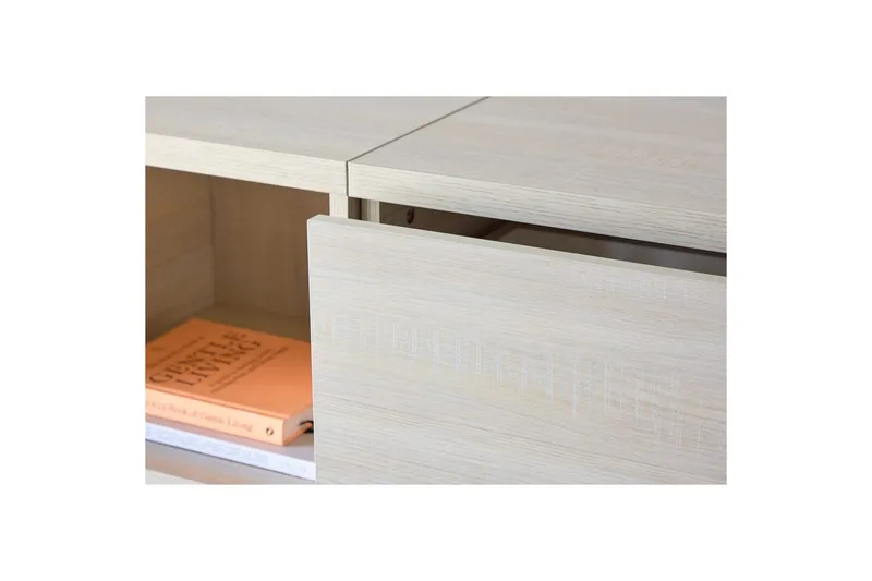 Nomi Tv Stativ 35 Cm - Whitewash - Møbler - TV borde & mediemøbler - Mediestativ & vægbeslag