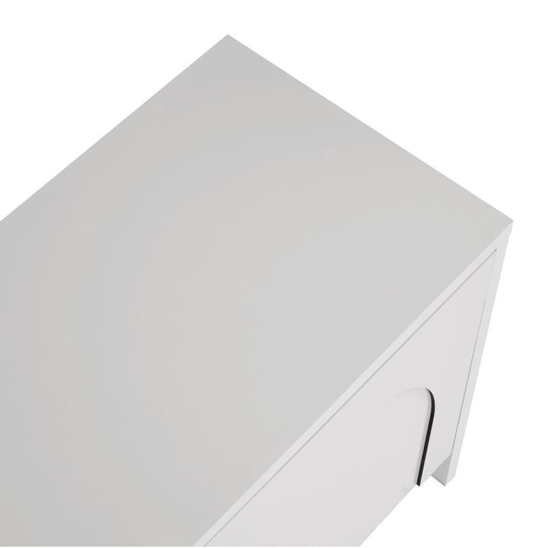 Nomira TV-bænk 180 cm - Hvid - Møbler - TV borde & mediemøbler - Mediestativ & vægbeslag