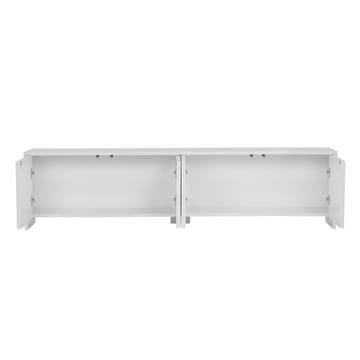Nomira TV-bænk 180 cm - Hvid - Møbler - TV borde & mediemøbler - TV-borde