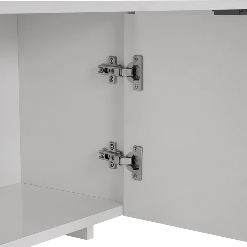 Nomira TV-bænk 180 cm - Hvid - Møbler - TV borde & mediemøbler - Mediestativ & vægbeslag