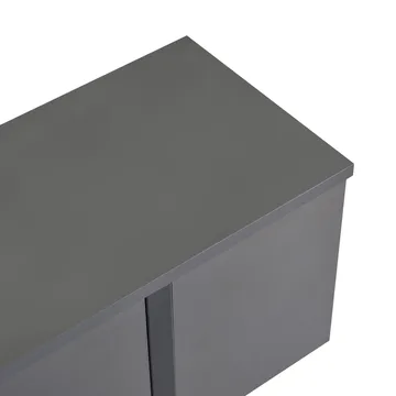 Nopira TV-bænk 180 cm - Antracit/Sort - Møbler - TV borde & mediemøbler - TV-borde