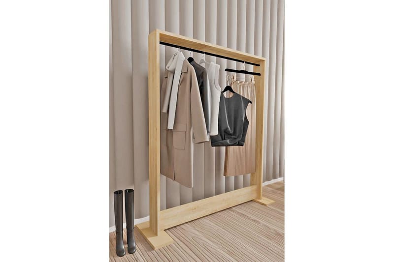 Olyric Hattehylde 100 cm - Eg - Opbevaring - Tøjopbevaring - Knagerækker - Tøjstativ