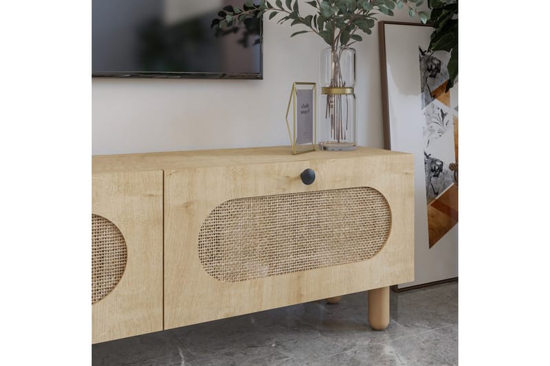 Ossin TV-bænk 180 cm - Eg - Møbler - TV borde & mediemøbler - TV-borde