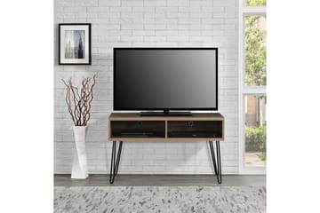 Owen Fritstående Tv-bord 107 cm med Opbevaring i Valnød - Brun - Møbler - TV borde & mediemøbler - TV-borde