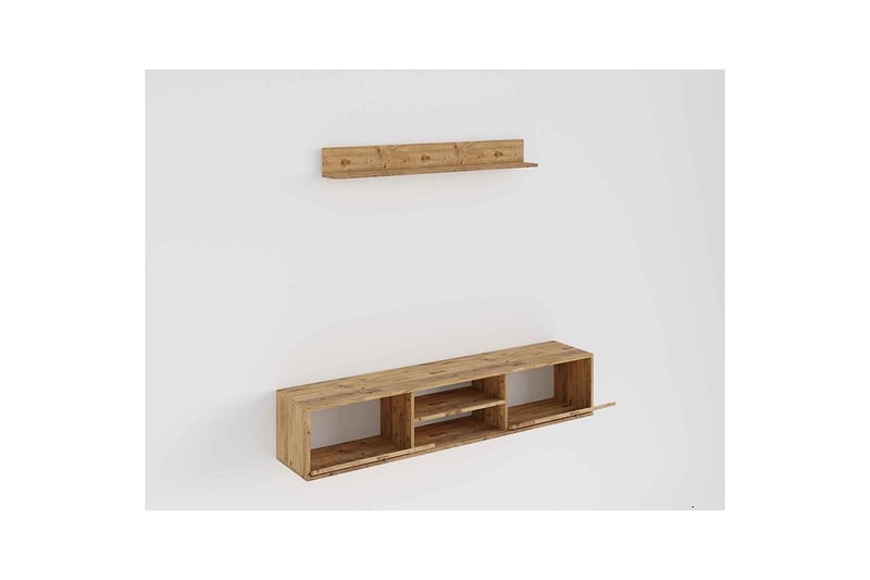 Palgrave TV-hylde 180 cm - Eg - Møbler - TV borde & mediemøbler - TV-reol