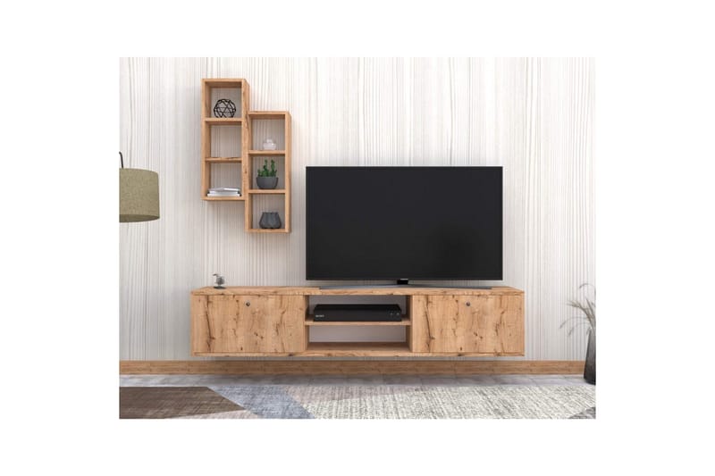 Palgrave TV-skab 180 cm - Eg - Møbler - TV borde & mediemøbler - TV-skab