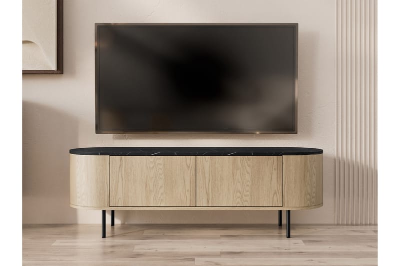 Pantego TV-bænk 139x40 cm - Brun - Møbler - TV borde & mediemøbler - TV-borde