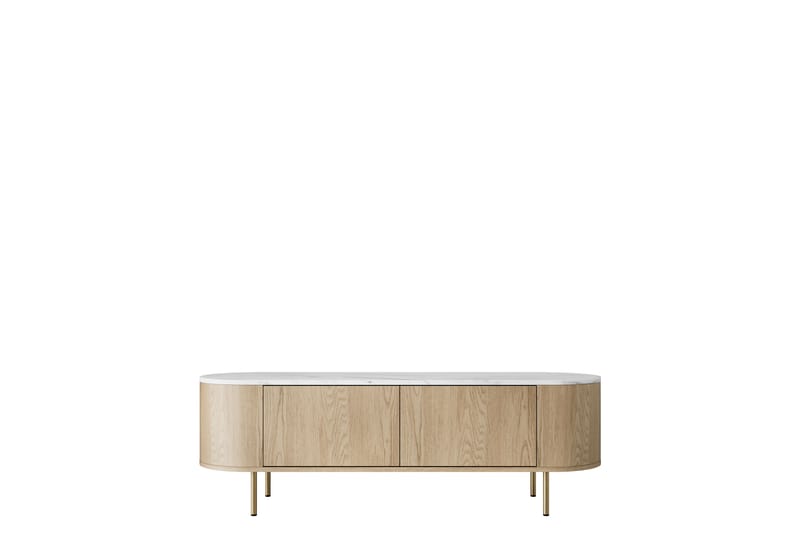 Pantego TV-bænk 139x40 cm - Brun - Møbler - TV borde & mediemøbler - TV-borde