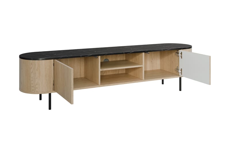 Pantego TV-bænk 184x40 cm - Hvid - Møbler - TV borde & mediemøbler - TV-borde