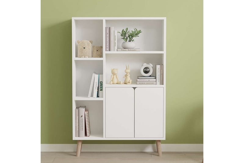 Quorana Bogreol 25 cm - Hvid - Opbevaring - Hylder & Reoler - Bogreol