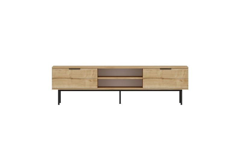 Ranjit Tv-bænk 180 cm - Natur - Møbler - TV borde & mediemøbler - TV-borde
