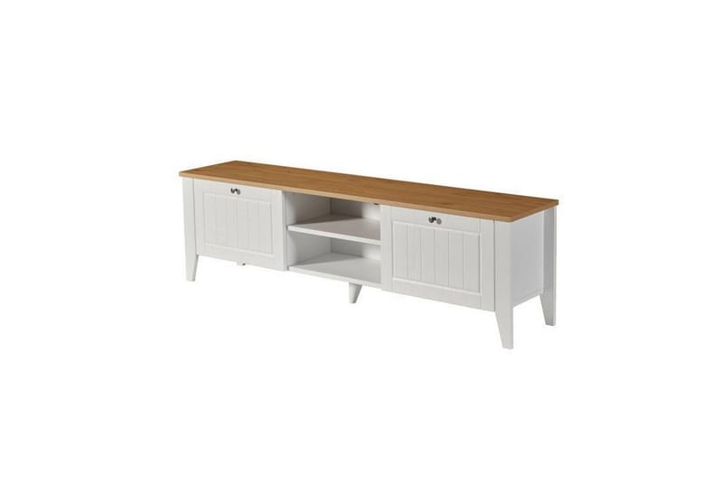 Ranko TV-bord 160 cm - Hvid - Møbler - TV borde & mediemøbler - TV-borde