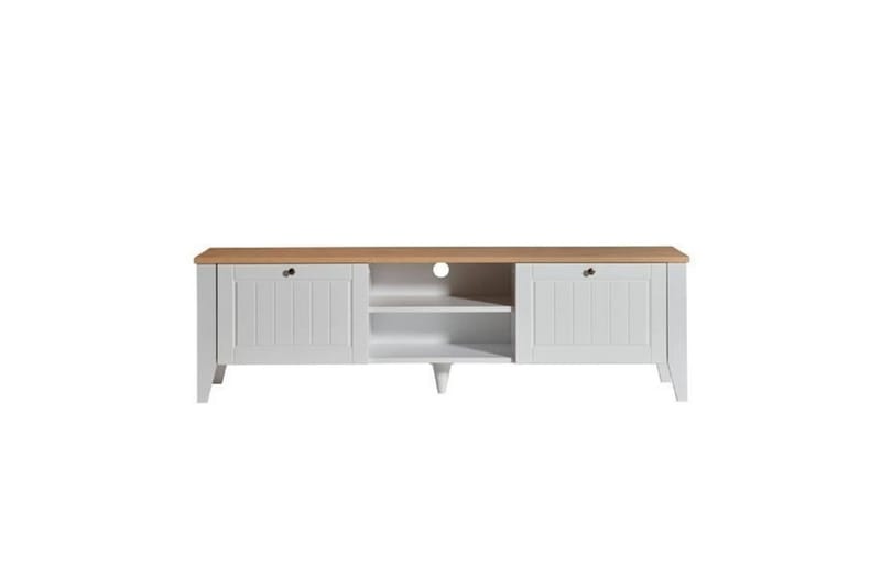 Ranko TV-bord 160 cm - Hvid - Møbler - TV borde & mediemøbler - TV-borde