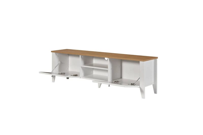 Ranko TV-bord 160 cm - Hvid - Møbler - TV borde & mediemøbler - TV-borde