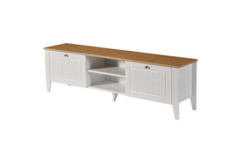 Ranko TV-bord 160 cm - Hvid - Møbler - TV borde & mediemøbler - TV-borde