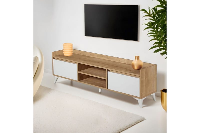 Ranko TV-bord 160 cm - Multifarvet - Møbler - TV borde & mediemøbler - TV-borde