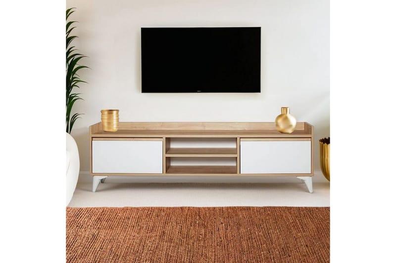 Ranko TV-bord 160 cm - Multifarvet - Møbler - TV borde & mediemøbler - TV-borde