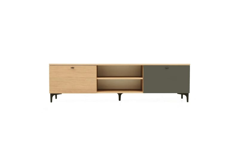 Ranko Tv-bord 180 cm - Antracit - Møbler - TV borde & mediemøbler - TV-borde
