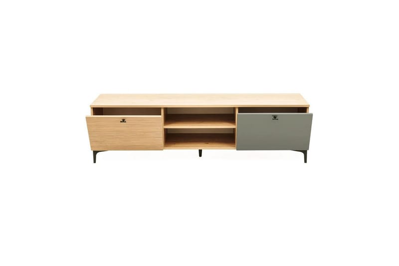 Ranko Tv-bord 180 cm - Antracit - Møbler - TV borde & mediemøbler - TV-borde