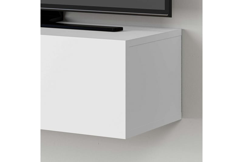 Rasab Tv-bænk 135 cm - Hvid - Møbler - TV borde & mediemøbler - TV-borde