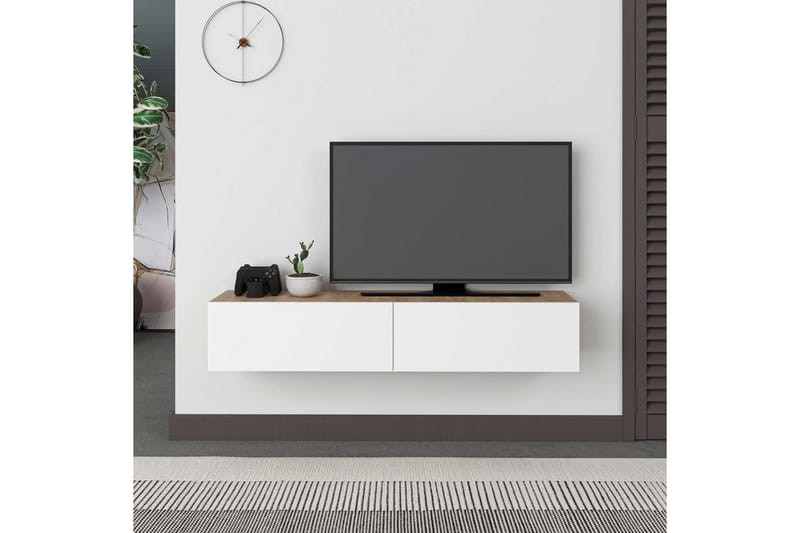 Rasab Tv-bænk 135 cm - Multifarvet - Møbler - TV borde & mediemøbler - TV-borde
