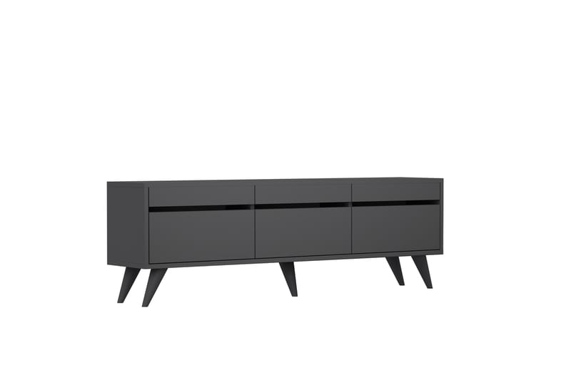 Relento Tv-bænk 150 cm - Antracit - Møbler - TV borde & mediemøbler - TV-borde