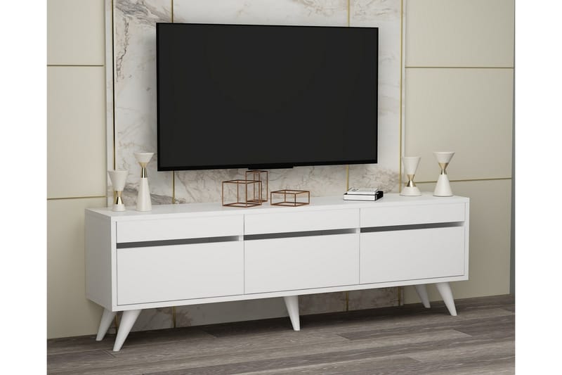 Relento Tv-bænk 150 cm - Hvid - Møbler - TV borde & mediemøbler - TV-borde