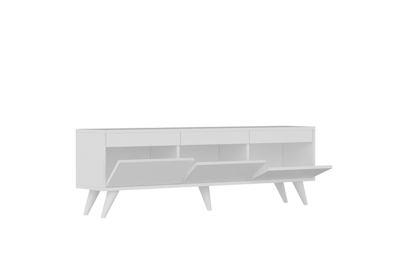 Relento Tv-bænk 150 cm - Hvid - Møbler - TV borde & mediemøbler - TV-borde
