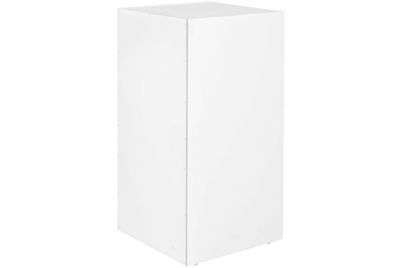 Reol Wohnling melaminbelagt spånplade med opbevaringsplads, moderne stil Hvid - Hvid - Opbevaring - Hylder & Reoler - Hylder & hyldeknægte