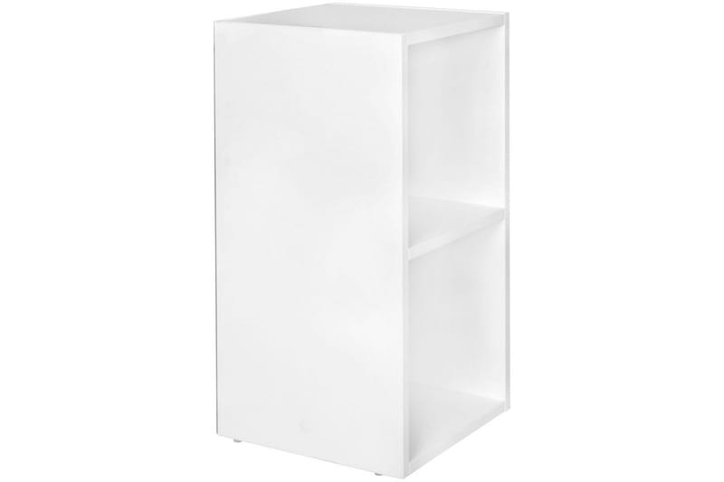 Reol Wohnling melaminbelagt spånplade med opbevaringsplads, moderne stil Hvid - Hvid - Opbevaring - Hylder & Reoler - Væghylde & vægreol