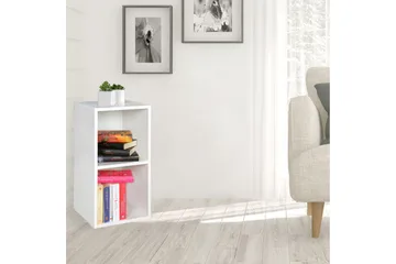 Reol Wohnling melaminbelagt spånplade med opbevaringsplads, moderne stil Hvid - Hvid - Opbevaring - Hylder & Reoler - Væghylde & vægreol