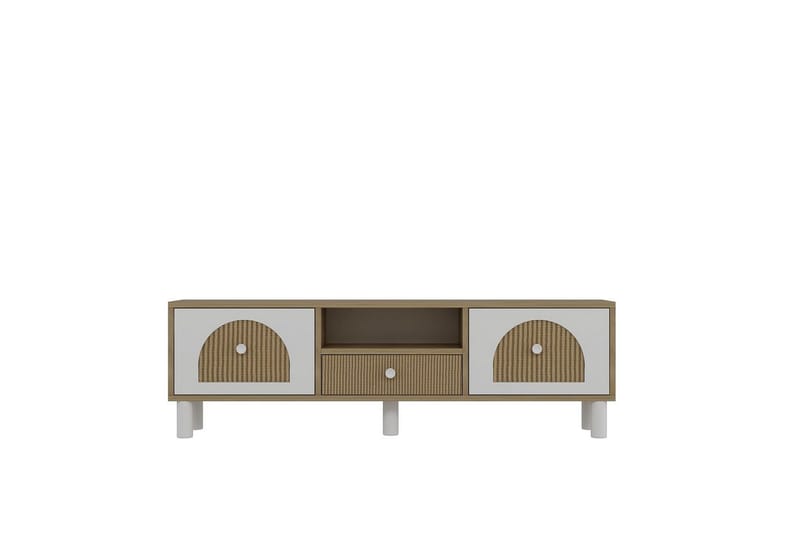 Rion TV-bord 140 cm - Beige - Møbler - TV borde & mediemøbler - TV-borde