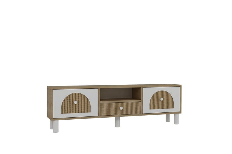 Rion TV-bord 140 cm - Beige - Møbler - TV borde & mediemøbler - TV-borde