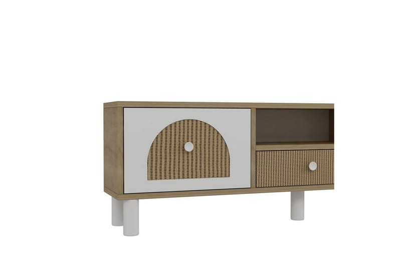 Rion TV-bord 140 cm - Beige - Møbler - TV borde & mediemøbler - TV-borde