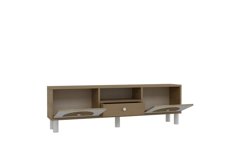 Rion TV-bord 140 cm - Beige - Møbler - TV borde & mediemøbler - TV-borde