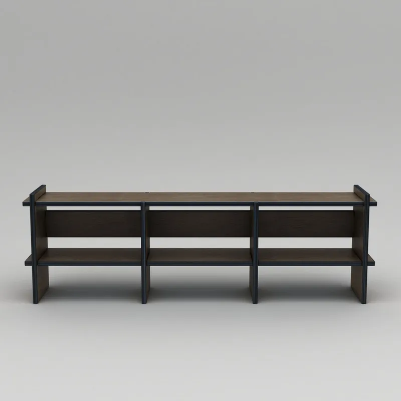 Ropira TV-bænk 220 cm - Valnød - Møbler - TV borde & mediemøbler - Mediestativ & vægbeslag