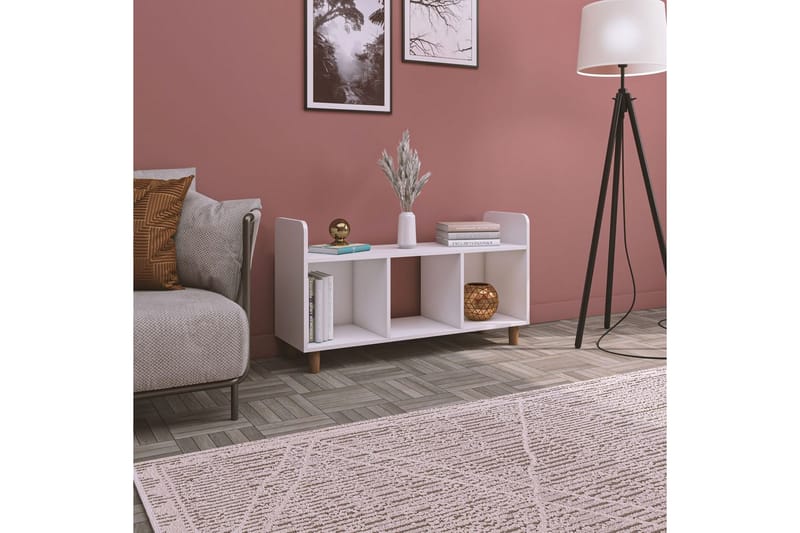 Sakarya Tv-bord 115,2 cm - Hvid - Møbler - TV borde & mediemøbler - TV-borde