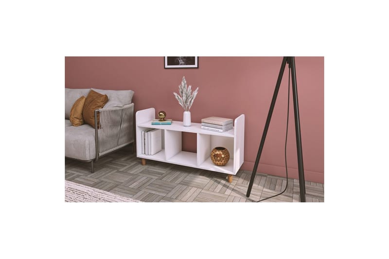 Sakarya Tv-bord 115,2 cm - Hvid - Møbler - TV borde & mediemøbler - TV-borde